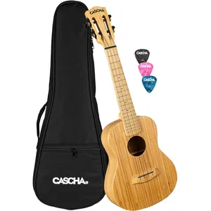 Cascha Hh 2313 Set Ukulélé Concert Bamboo Natural