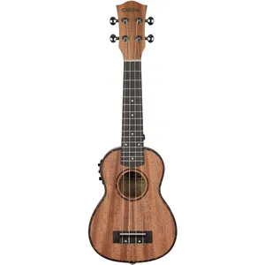 Comparateur de prix : CASCHA HH2026E Premium Mahogany E/A pack ukulélé soprano électro-acoustique