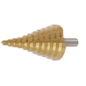 Foret étagé BGS TECHNIC - Nitrure de titane - 6 à 40,5 mm - 1615 TU pas cher