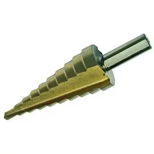 BGS TECHNIC Foret étagé nitrure de titane Ø 4 - 22 mm pas cher