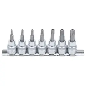 Comparateur de prix : Bgs Technic - jeu de douilles à embouts 10 mm (3/8'') profil t (pour t...