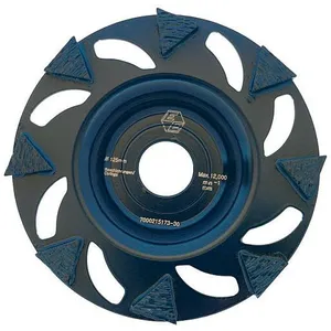 Meule boisseau diamant 125 mm pour revêtements 22,23 mm EIBENSTOCKVendu paramazon