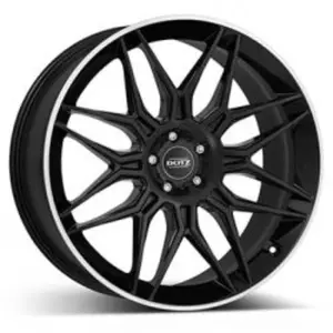 Jante Alu Dotz Dotz Longbeach Noir Bord Poli 10.5x21 5x114.3 Et48 Noir Bord Poli pas cher