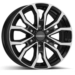 Jantes en alliage DEZENT KC dark 6.5x16 6x139.7 ET 55 NOIR/POLISÉ pas cher