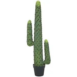 Comparateur de prix : EUROPALMS Cactus mexicain, plante artificielle, vert, 117cm - Cacti