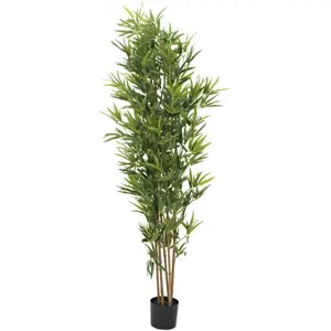 Comparateur de prix : EUROPALMS Bambou deluxe, plante artificielle, 180cm - Arbres