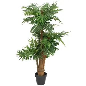 Comparateur de prix : EUROPALMS Areca palm, plante artificielle, 140cm - Palmiers