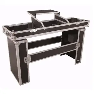 Comparateur de prix : ROADINGER Omnitronic Console Road Table 2x TT + plateau ordinateur portable