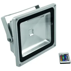 Projecteur LED - EUROLITE - FL-50 COB RGB - 50W - IP65 - 120° pas cher
