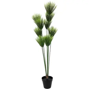 Comparateur de prix : EUROPALMS Plante papyrus, artificielle, 150cm - Fleurs