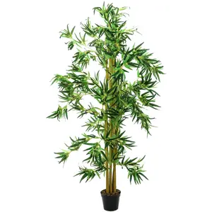 EUROPALMS Bambou multi troncs, plante artificielle, 180cm - ArbresVendu paramazon