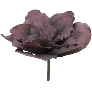 Europalms Plante Artificielle Fleur Géante Eve Rose Ancienne, 80cm pas cher