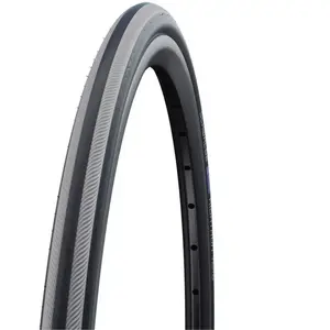 Schwalbe Pneu Rightrun 26' x 7/8 Noir/Gris HS387 Rigide avec Mélange Bicolore pas cher