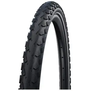 Comparateur de prix : Schwalbe Pneu 28' Land Cruiser Plus GC Antiforature Noir Reflex avec Green Compound