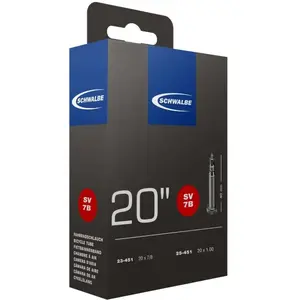 Comparateur de prix : Chambre A Air Schwalbe - 20 - Presta - Boite 20 X 1-1/8 - Presta