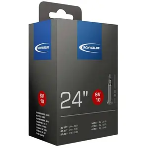 Chambre à air valve Presta Schwalbe 24x1.75-2.35 40 mm Noir TU 318582 pas cher