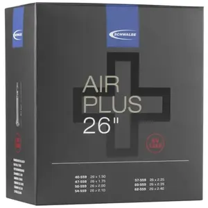 Comparateur de prix : Chambre à air Schwalbe Sv 13AP Air Plus 26 Noir 40 mm 40/62-559 708106