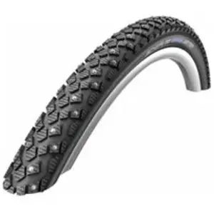 Pneu neige 26x2,00 Schwalbe Winter Plus 200 clous renfort 5mm noir fl" pas cher