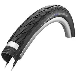 Pneu rigide Schwalbe Delta Cruiser Plus 24x1 3/8 PunctureGuard TwinSkin noir pas cher