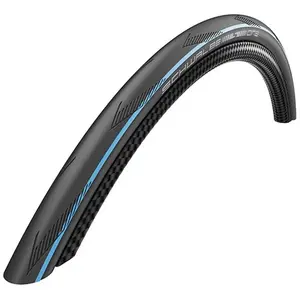 Comparateur de prix : Schwalbe pneu extérieur Un pneu repliable 28 x 1,00 (25-622) noir/bleu