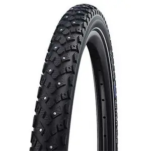 Pneu neige 27,5x2,00 Schwalbe Winter 104 clous renfort noir flanc réf pas cher