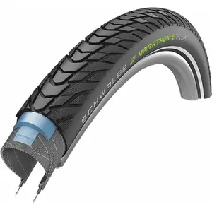 Comparateur de prix : Schwalbe Pneu E-Bike 28x2.00 Marathon E-Plus Addix-E Rigide, Imperméable et Sûr