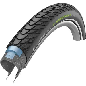 Schwalbe Pneu E-Bike 28x2.15 Marathon E-Plus Addix-E Rigide, Imperméable et Sûr pas cher