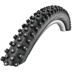 Comparateur de prix : Schwalbe Pneu Clouté 26x2.10 Ice Spiker Pro HS379 Antifuite pour Terrains Glacés