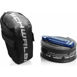 Comparateur de prix : Sacoche de selle Schwalbe + chambre à air de 26 pouces + 2 démontes-pneu