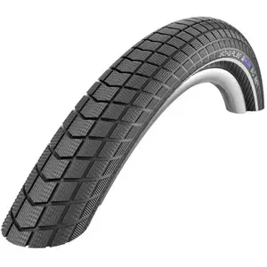 Pneu rigide Schwalbe Big Ben 28x2.00 K-Guard TwinSkin réfléchissant noir pas cher