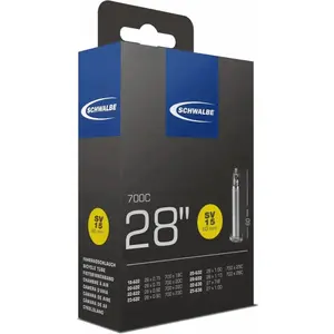 Comparateur de prix : Chambre à air Schwalbe - 700x18-28C 18-622 à 28-622 Presta 60 mm