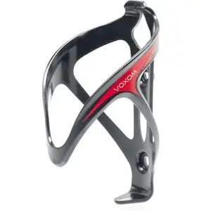 Porte-bidon Voxom FH5 en plastique résistant - Rouge/Noir, 28g pas cher