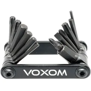 Voxom Outil Multifonction wkl8 14 Fonctions Outils, Noir, One Size pas cher