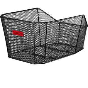 Voxom Panier Bas1 Noir pour Porte-Bagages Arrière - Extra Haut et Robuste pas cher