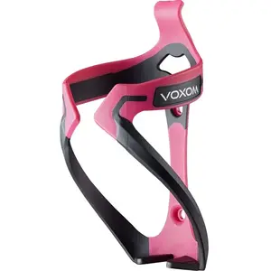 Voxom Support de bouteille FH11 Noir-Magenta en Plastique Léger et Résistant pas cher