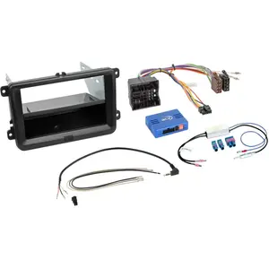 Kit 2-Din Avec Boîtier Seat/Vw 52pin Quadlock Lfb/Antenne Seat; Vw, Vo...Vendu parwinparts