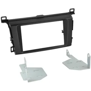 Comparateur de prix : ACV Adnauto - Kit Facade autoradio 2DIN compatible avec Toyota Rav 4 ap13 Noir
