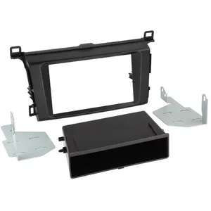 Comparateur de prix : ACV Adnauto - Support 2Din compatible avec Toyota RAV4 ap13 Avec vide poche - Noir