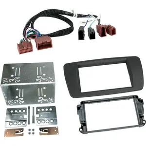 Acv Kit Support autoradio Compatible avec Seat Ibiza 6J Gris Tuam