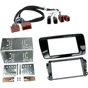 Comparateur de prix : ACV Adnauto - Kit Support autoradio compatible avec Seat Ibiza Noir brillant