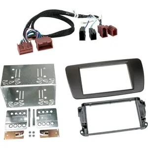 Comparateur de prix : Acv Kit Support Autoradio Compatible avec Seat Ibiza Noir Nit