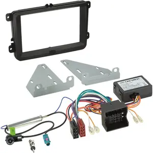 Comparateur de prix : GENERIQUE ACV 621320-30-01 Autoradio Einbaublende DoppelDIN pour (Auto-Marke): Seat, Skoda, Volkswagen