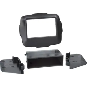 Comparateur de prix : ACV Adnauto - Support autoradio 2DIN compatible avec Jeep Renegade ap14 Noir