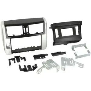 ACV Adnauto - Kit support Autoradio compatible avec Toyota Landcruiser - Noir pas cher
