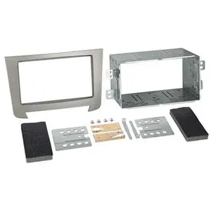 ACV Adaptateur de façade 2-din pour ssangyong rexton 2013-> gris nc pas cher