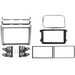Cadre 2-Din Volkswagen Polo 2014-2017 Argent Acv 381320413 pas cher