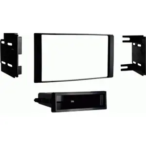 ACV Cadre de montage pour autoradio double DIN pour Nissan Micra, Note, Versa - Noir mat pas cher