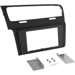 Panneau 2-Din Volkswagen Golf 7 2012-2019 Couleur: Noir Mat Vw, Volksw...Vendu parwinparts