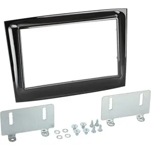 ACV Adaptateur de façade 2-din pour fiat doblo 2015->> noir piano nc pas cher