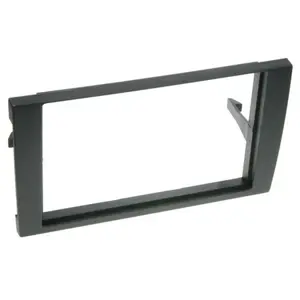 ACV Adaptateur de façade 2-DIN Audi A4 B6 / B7 2002 - 2009 noir pas cher